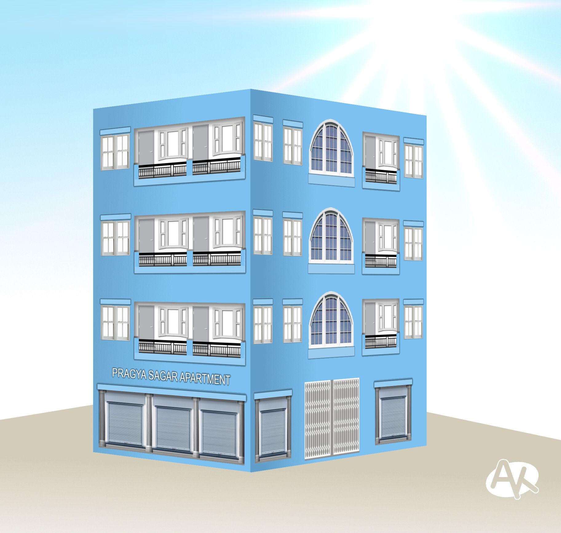 Pragya Sagar Apartment, Pipal Chouraha